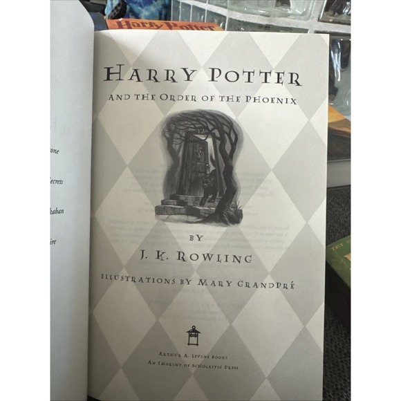 Harry Potter and the Order Of The Phoenix FIRST AMERICAN EDITION, FIRST PRINT - Picture 3 of 12